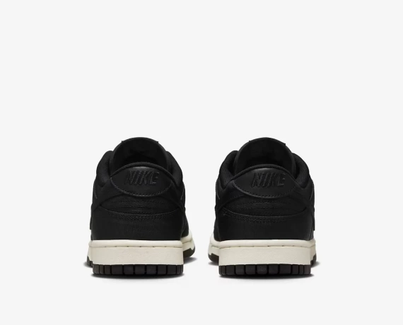 Tênis Nike Dunk Low Black Canvas - Image 6