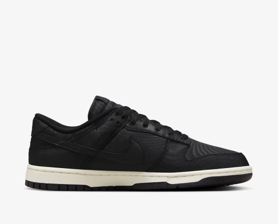 Tênis Nike Dunk Low Black Canvas - Image 3