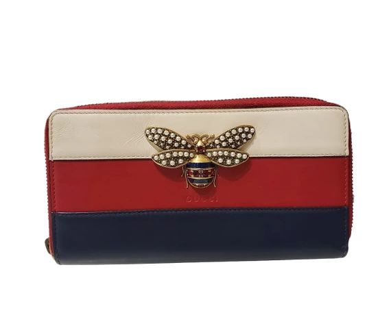 Carteira Gucci Queen Margaret Zip Around