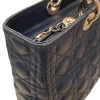 Bolsa Christian Dior Lady Dior Cannage Grande Azul Marinho - Image 2