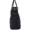 Bolsa Christian Dior Lady Dior Cannage Grande Azul Marinho - Image 5