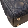 Bolsa Christian Dior Lady Dior Cannage Grande Azul Marinho - Image 8