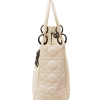 Bolsa Christian Dior Lady Dior Cannage Média Off White - Image 4