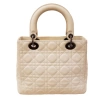 Bolsa Christian Dior Lady Dior Cannage Média Off White - Image 2