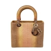 Bolsa Christian Dior Lady Dior Python