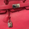 Bolsa Hermes HAC Birkin 50 Vermelha - Image 4