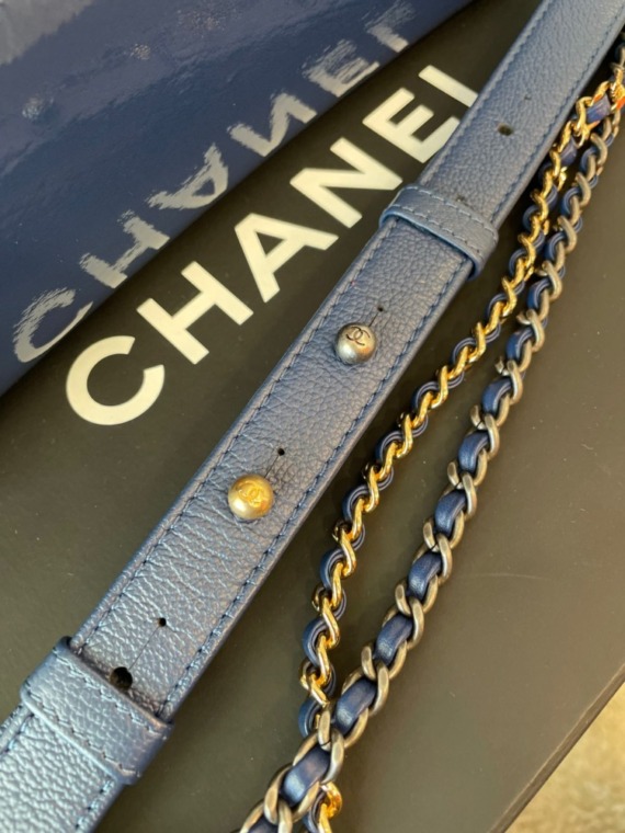 Bolsa Chanel Gabrielle Grande Azul Bic - Image 4