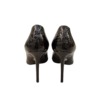 Sapato Scarpin Versace Croco Medusa Preto - Image 3