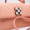 Bolsa Off White Jitney Diagonal Shoulder Rosa