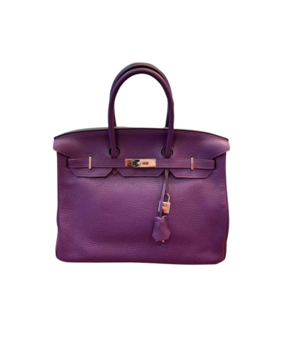 Bolsa Hèrmes Birkin 40 Violeta - Image 5