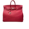Bolsa Hermes HAC Birkin 50 Vermelha
