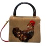 Bolsa D&G Velvet Lizard Rooster                                    GALO - Image 2