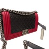 Bolsa Chanel Boy Lambskin Média Bicolor - Image 2