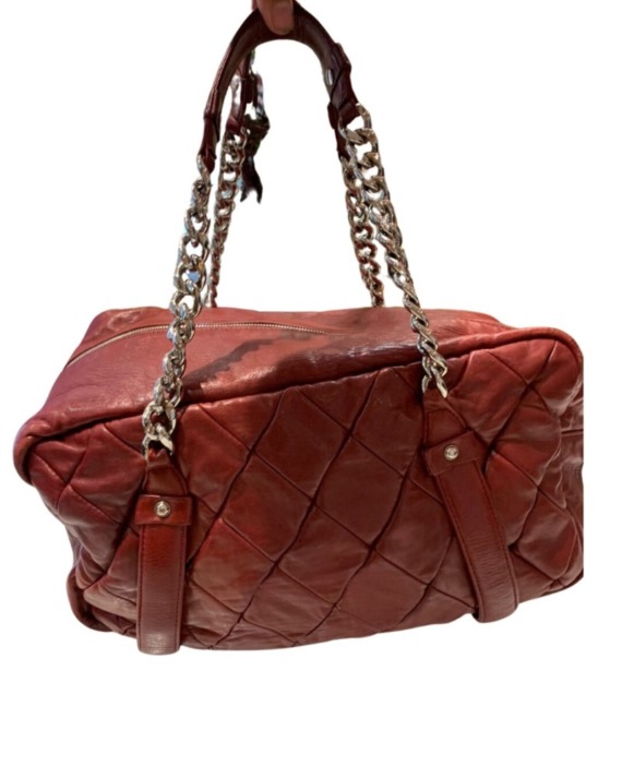 Bolsa Chanel Matelassada Bordo                                 VINHO