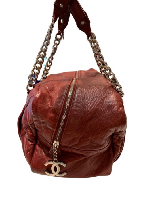 Bolsa Chanel Matelassada Bordo                                 VINHO - Image 4