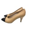 Sapato Chanel Nude e Preto - Image 4