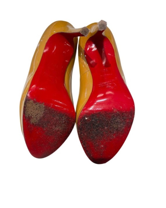 Sapato Christian Louboutin Pee Too Mostarda - Image 3