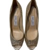 Sapato Jimmy Choo Glitter Dourado