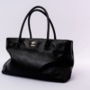 Bolsa Chanel Executive MÃ©dia Preta