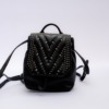Mochila Diamonds Disco MCM Preta